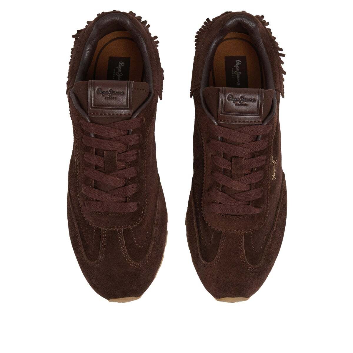 Jane - Baskets De Running Rétro brun foncé, PEPE JEANS