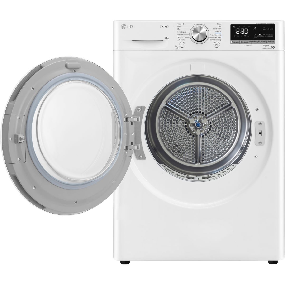 Sèche linge pompe à chaleur RH9V51WH blanc, LG