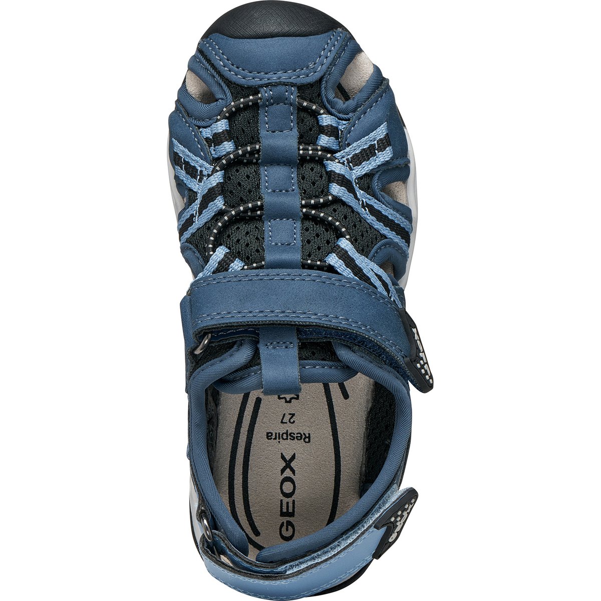 Sandales  J BOREALIS denim/noir, GEOX