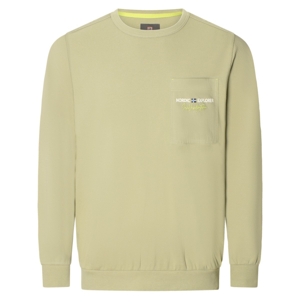 Lot de 2 sweatshirts TUDEMAL bleu foncé kaki, JAN VANDERSTORM