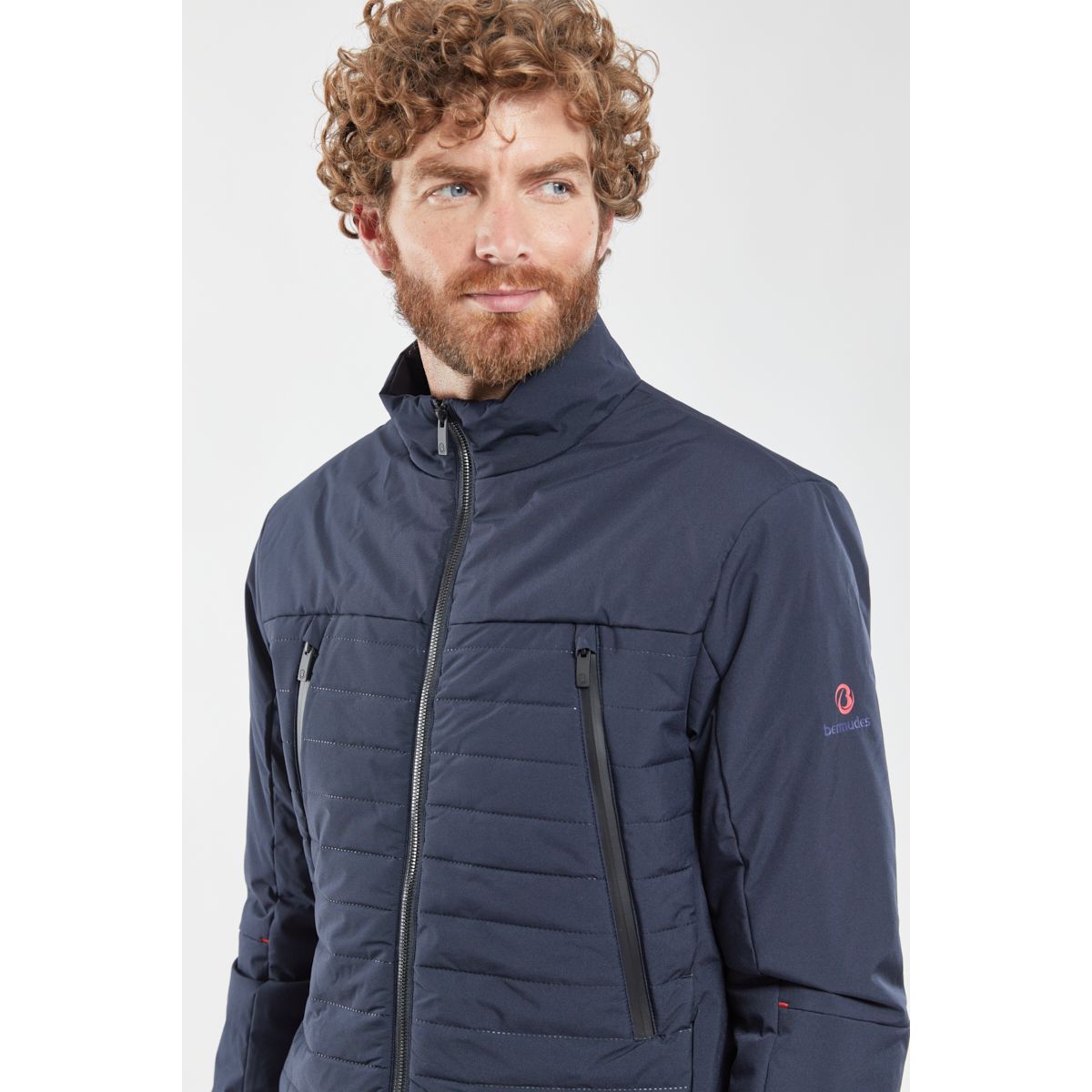 Blouson matelassé HARCH navy, BERMUDES