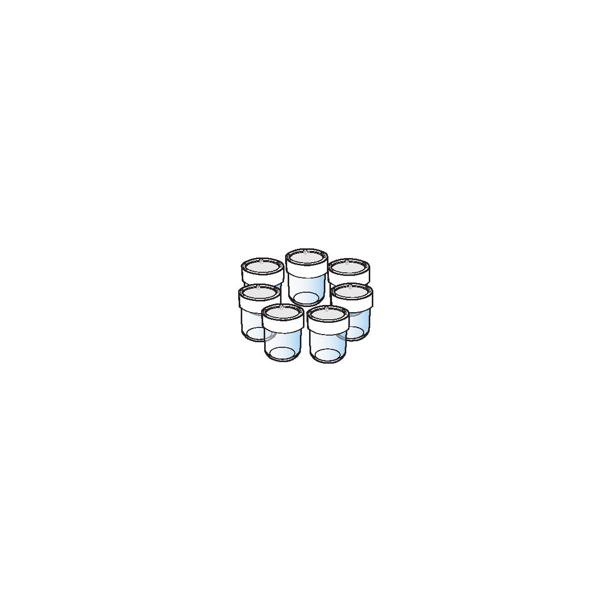 Yaourtière Yogurteo 7 pots YG231E32 silver, MOULINEX