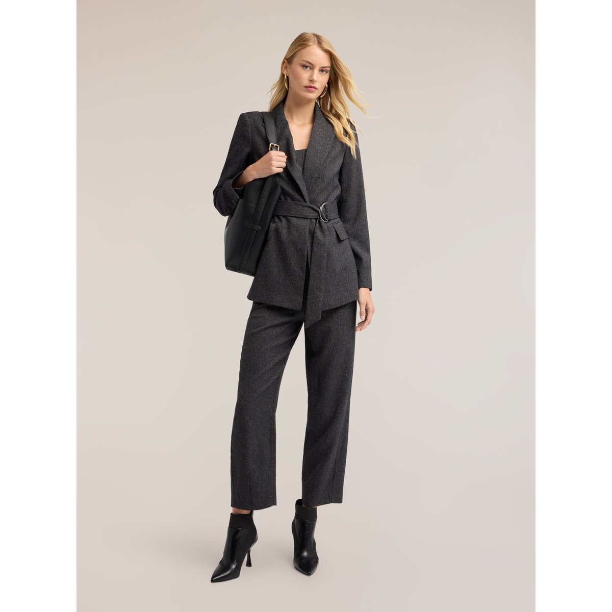 Pantalon barrel gris, MOTIVI