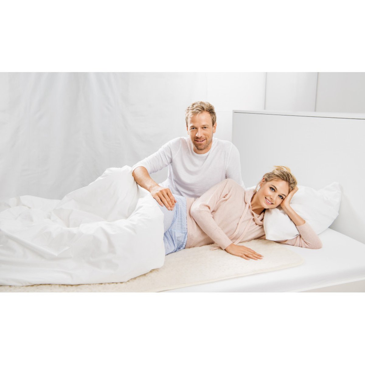 Chauffe matelas individuel beige, BEURER