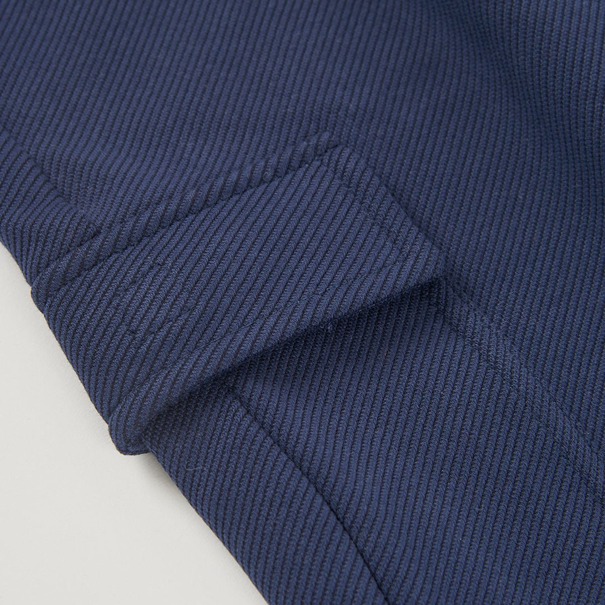 Pantalon garçon en maille cargo bleu, BOBOLI