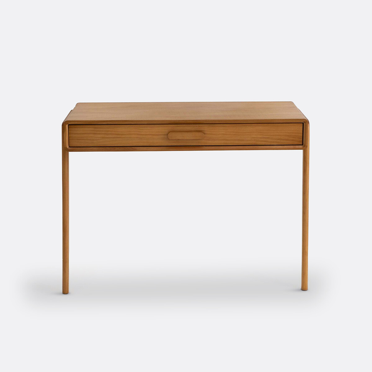 Bureau console, vintage, Colas bois foncé chêne, LA REDOUTE INTERIEURS