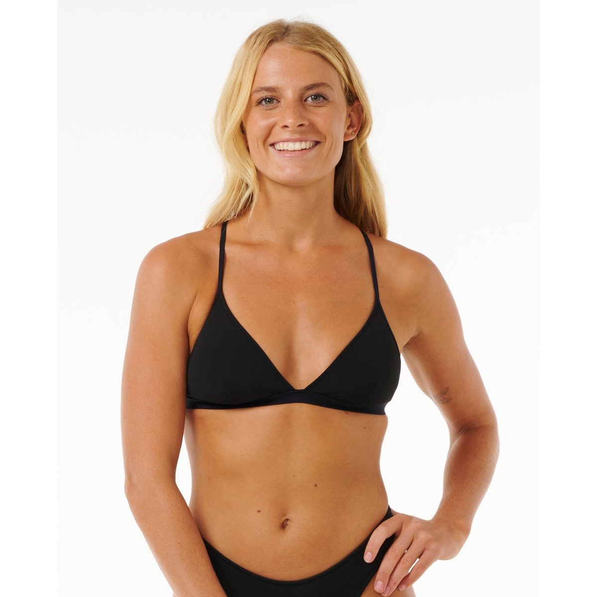 Haut de maillot de bain MIRAGE NEO TRI noir, RIP CURL