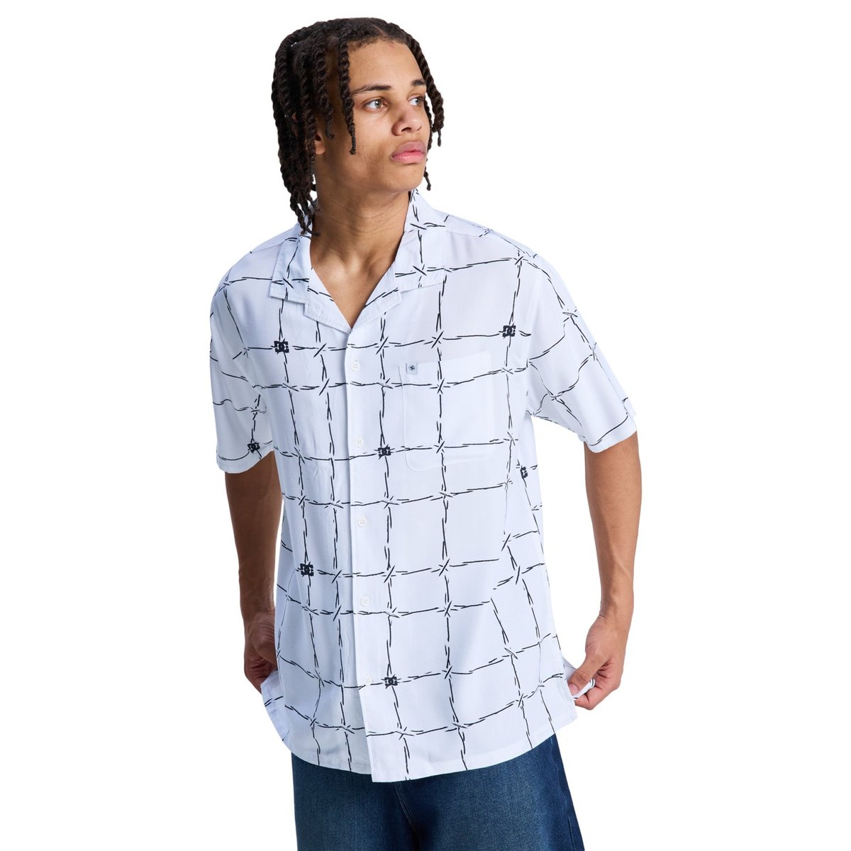 DC Shoes Apparel|Tops Homme EDYWT03272 blanc white, DC SHOES