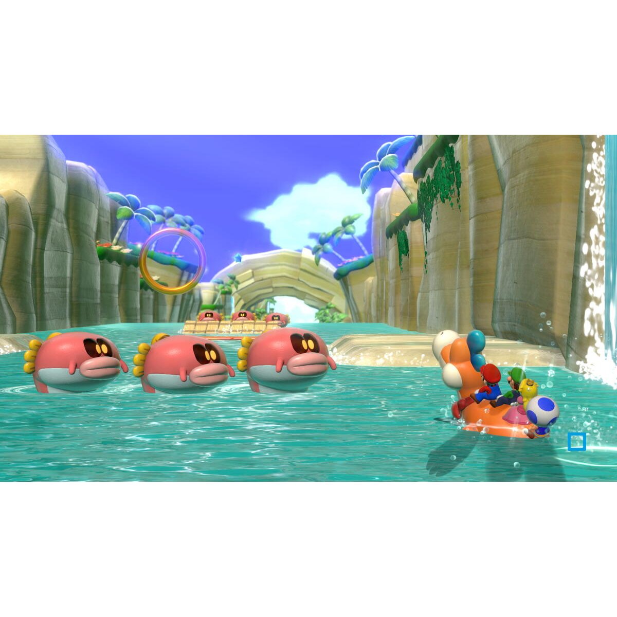Jeu Switch Super Mario 3D World+Bowser's Fury couleur unique, NINTENDO