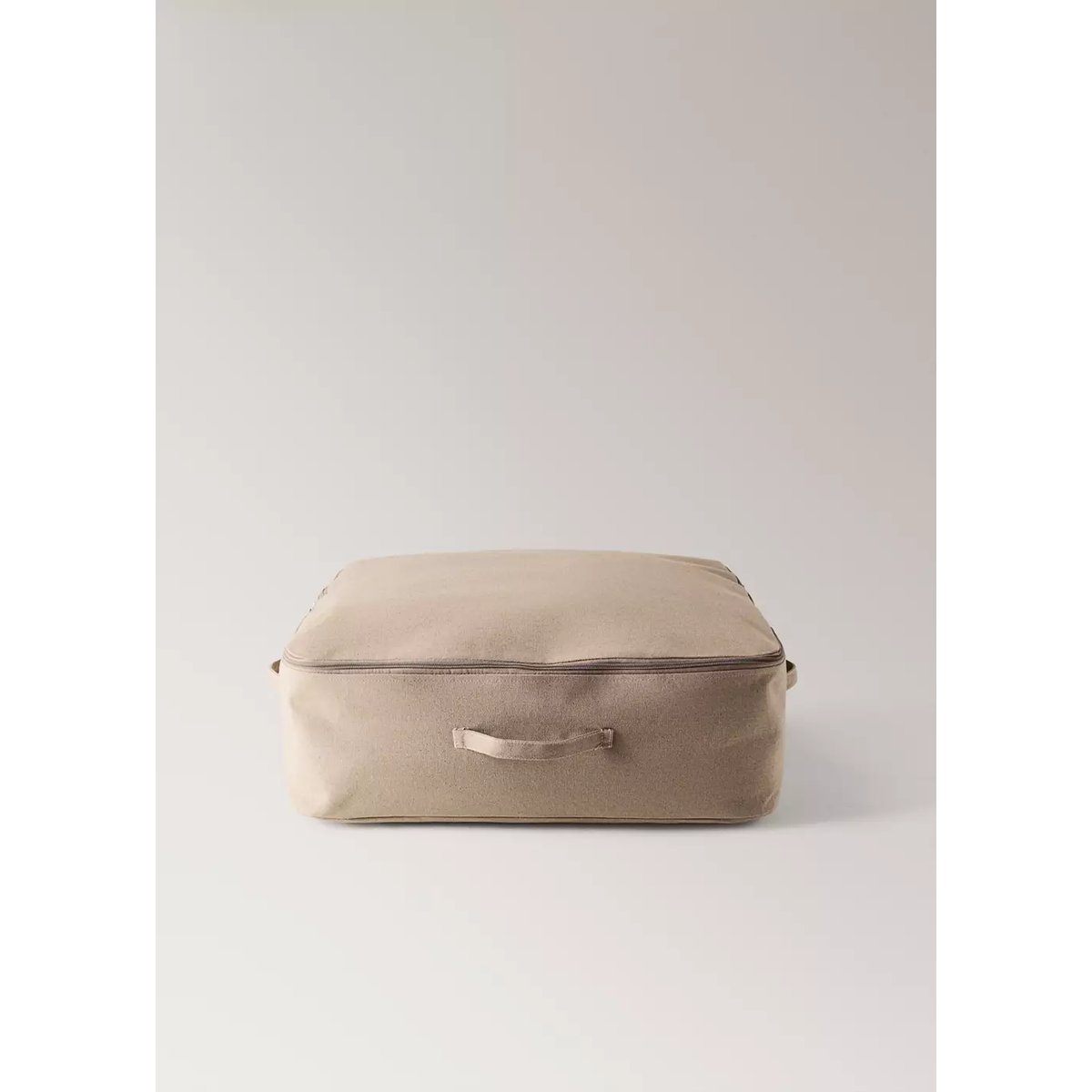 Boîte 100 % coton, grande capacité de rangement beige, MANGO HOME