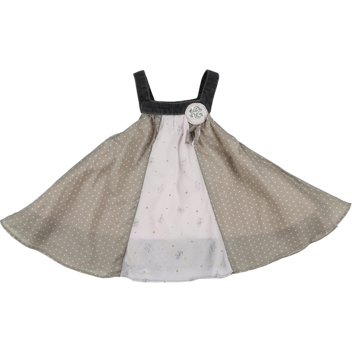 Robe - Très bon état beige;rose, ABSORBA