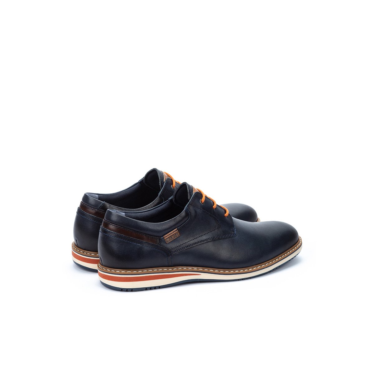 Chaussures à lacets cuir Avila blue, PIKOLINOS