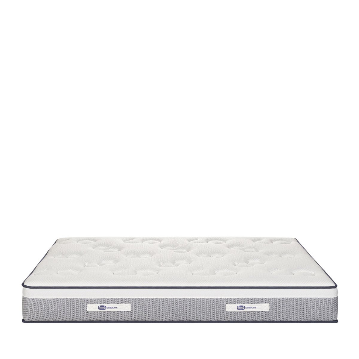 Matelas 100% ressorts et latex, accueil enveloppant- INFLUENCE-HYBRIDE couleur unique, SIMMONS