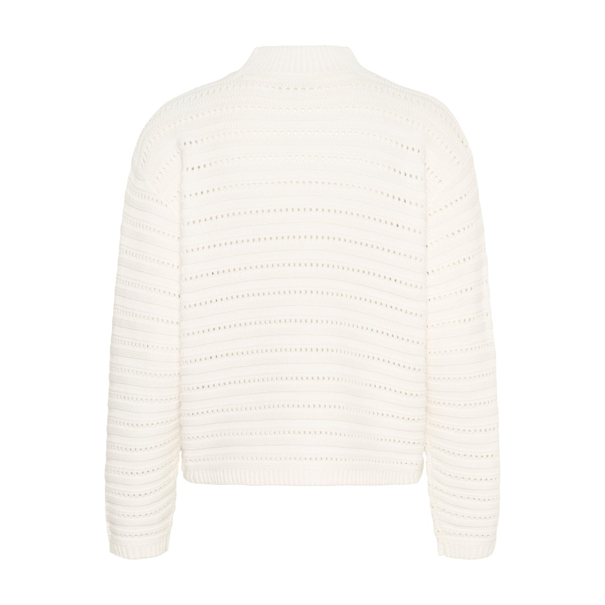 Pullover tricoté blanc, KAFFE