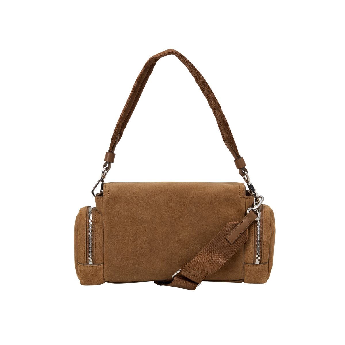 Sac pour appareil photo, modèle Carmen en cuir de vachette velours souple cognac, MARC O'POLO