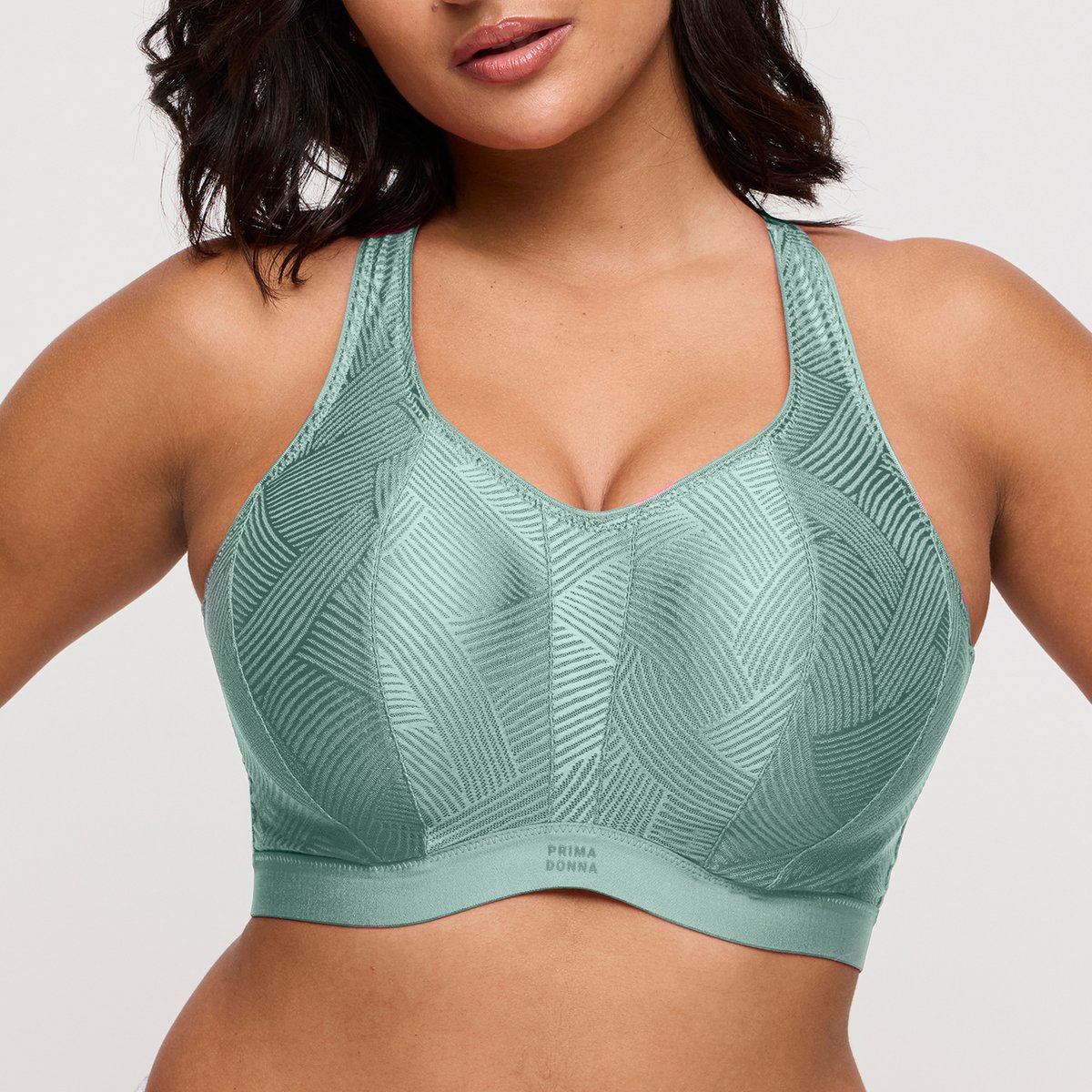 Soutien gorge de sport THE GAME vert - sage, PRIMADONNA