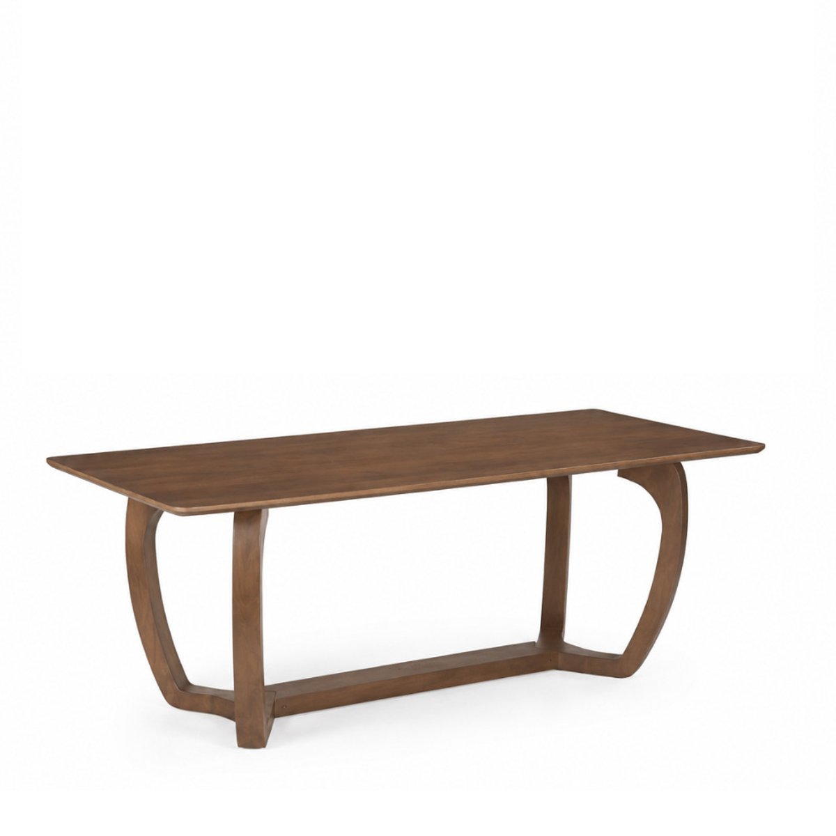 Table à manger 8 personnes en bois massif- DJANGO bois foncé, DRAWER