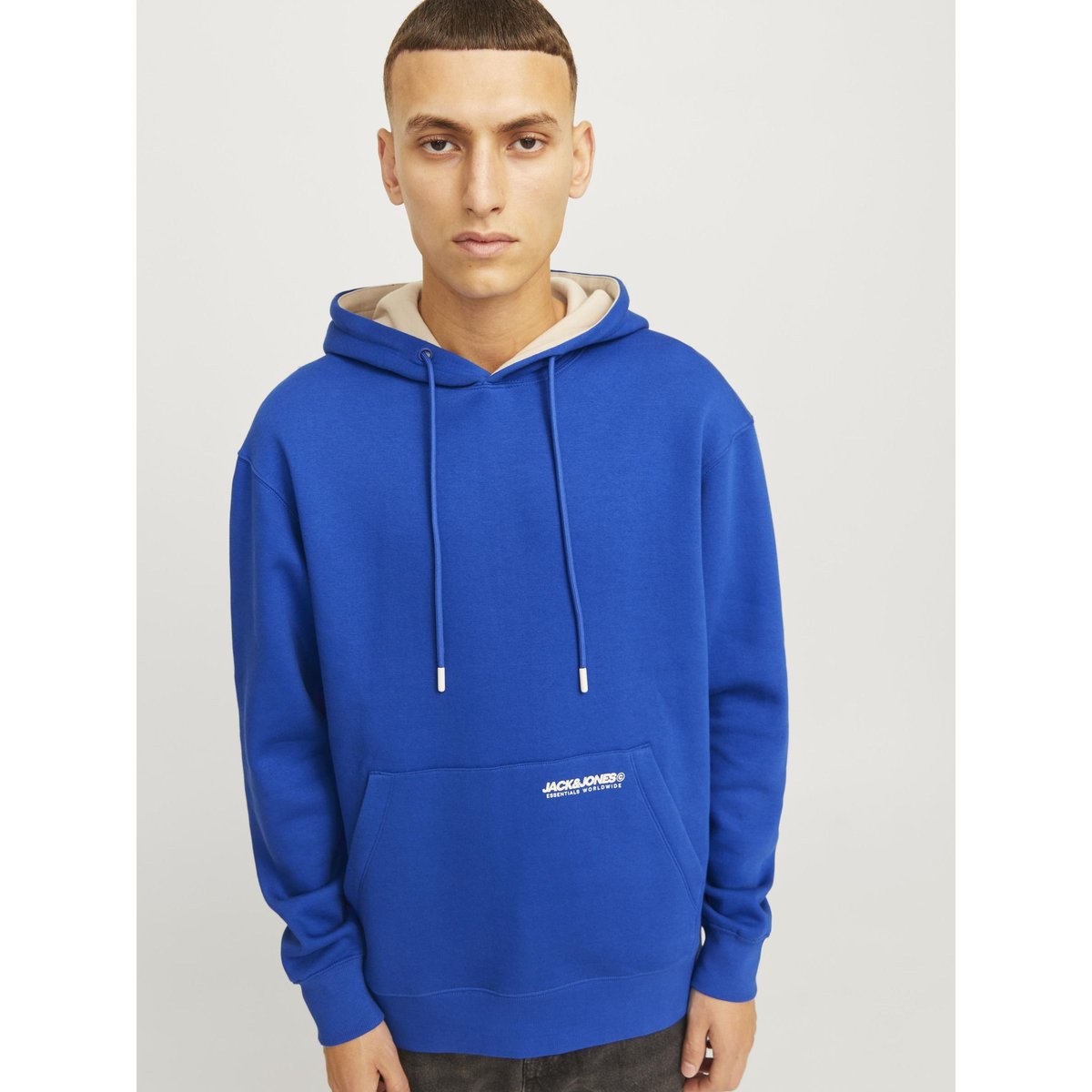 Sweat À Capuche nautical blue, JACK & JONES
