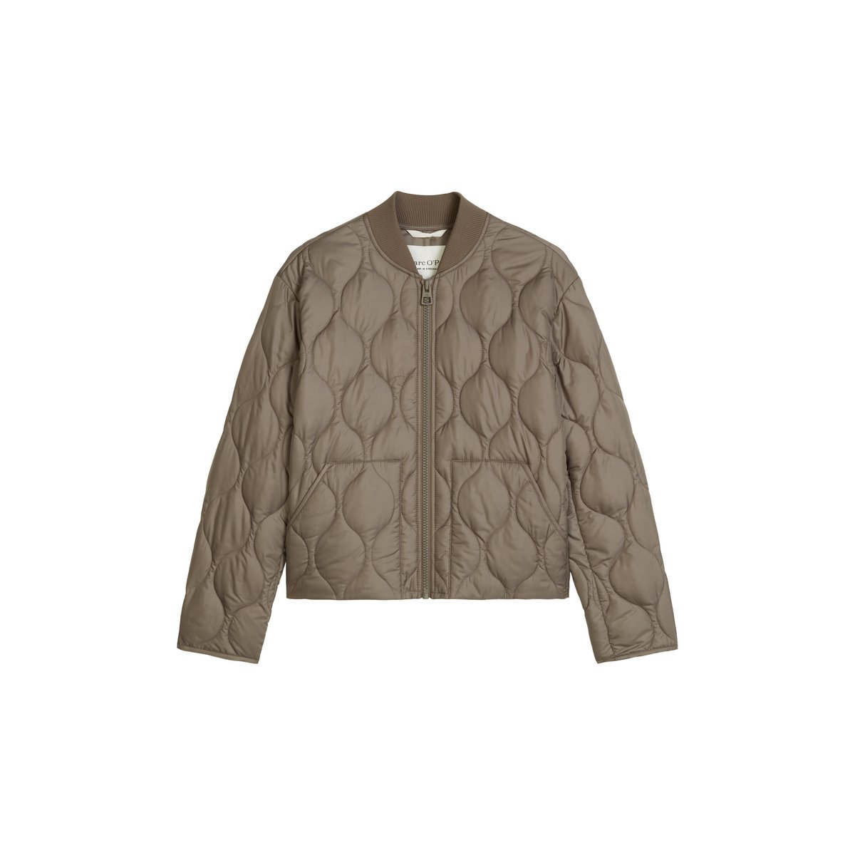 Veste matelassée MOP x Function en polyester recyclé marron, MARC O'POLO