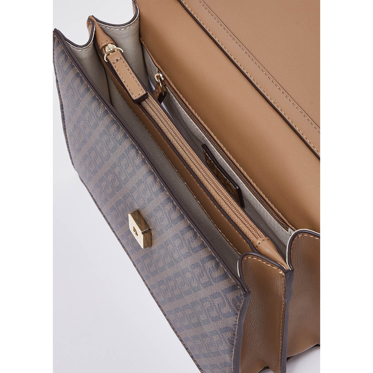 Petit Sac Bandoulière Monogramme beige, LIU JO