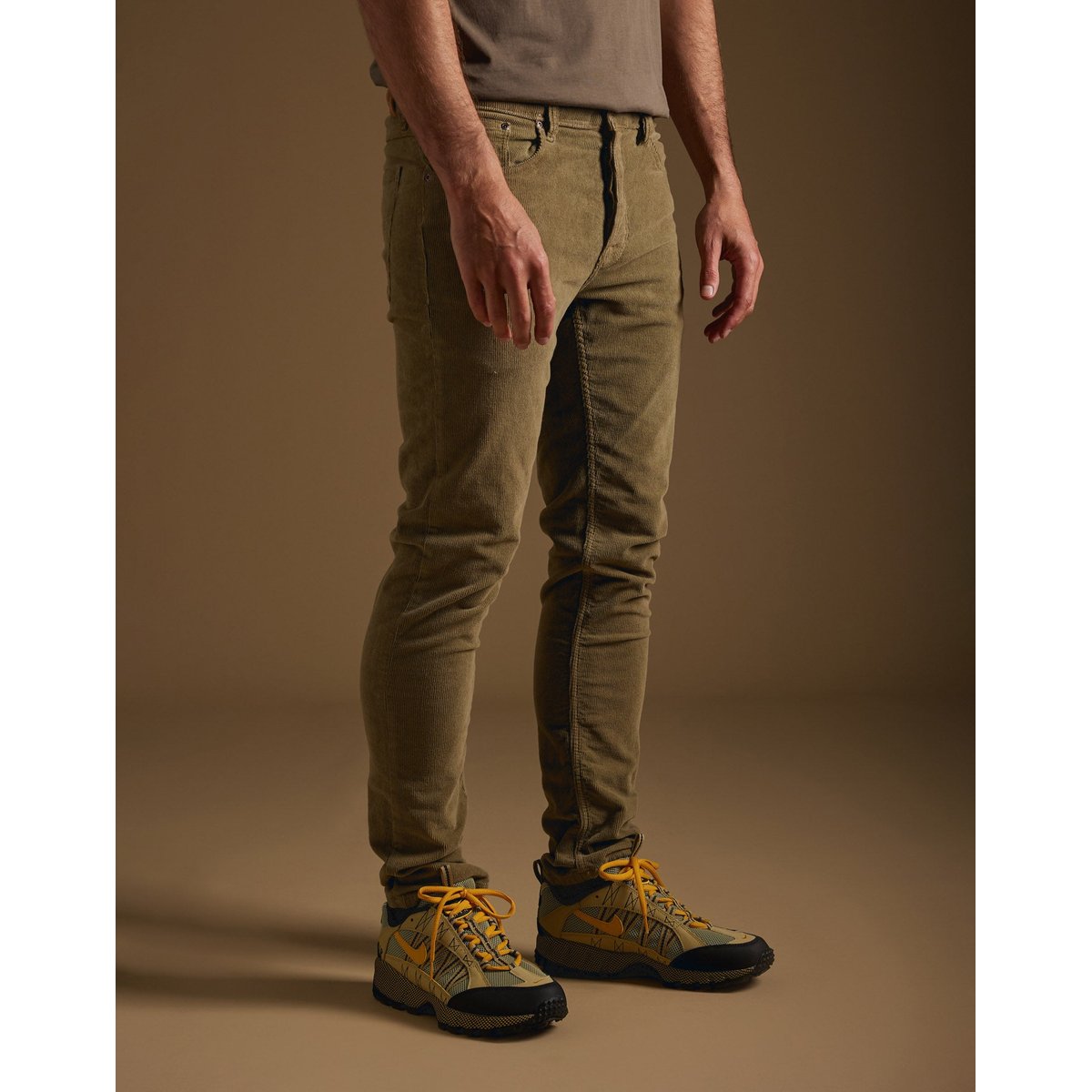 PANTALON REGULAR LAND vert, PULLIN
