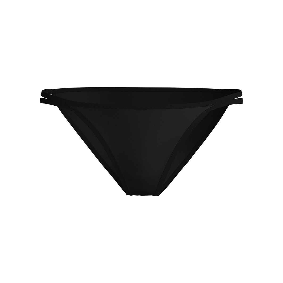 Tanga taille basse Polyamide SLEEK SKIN noir, CALIDA