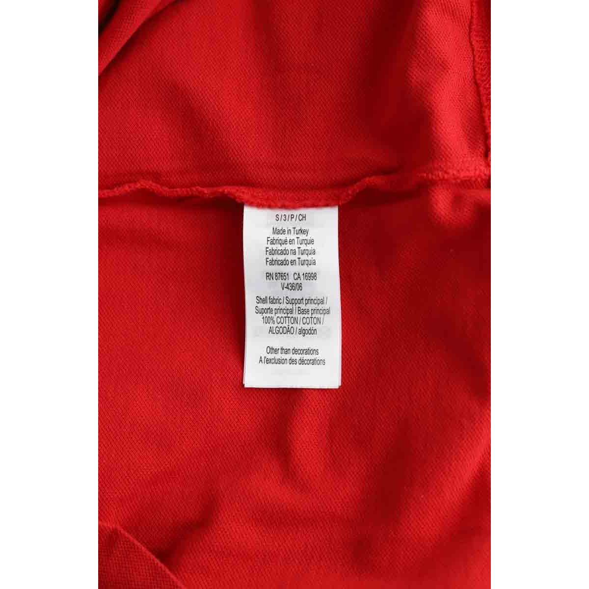 Polo - Très Bon État rouge, LACOSTE