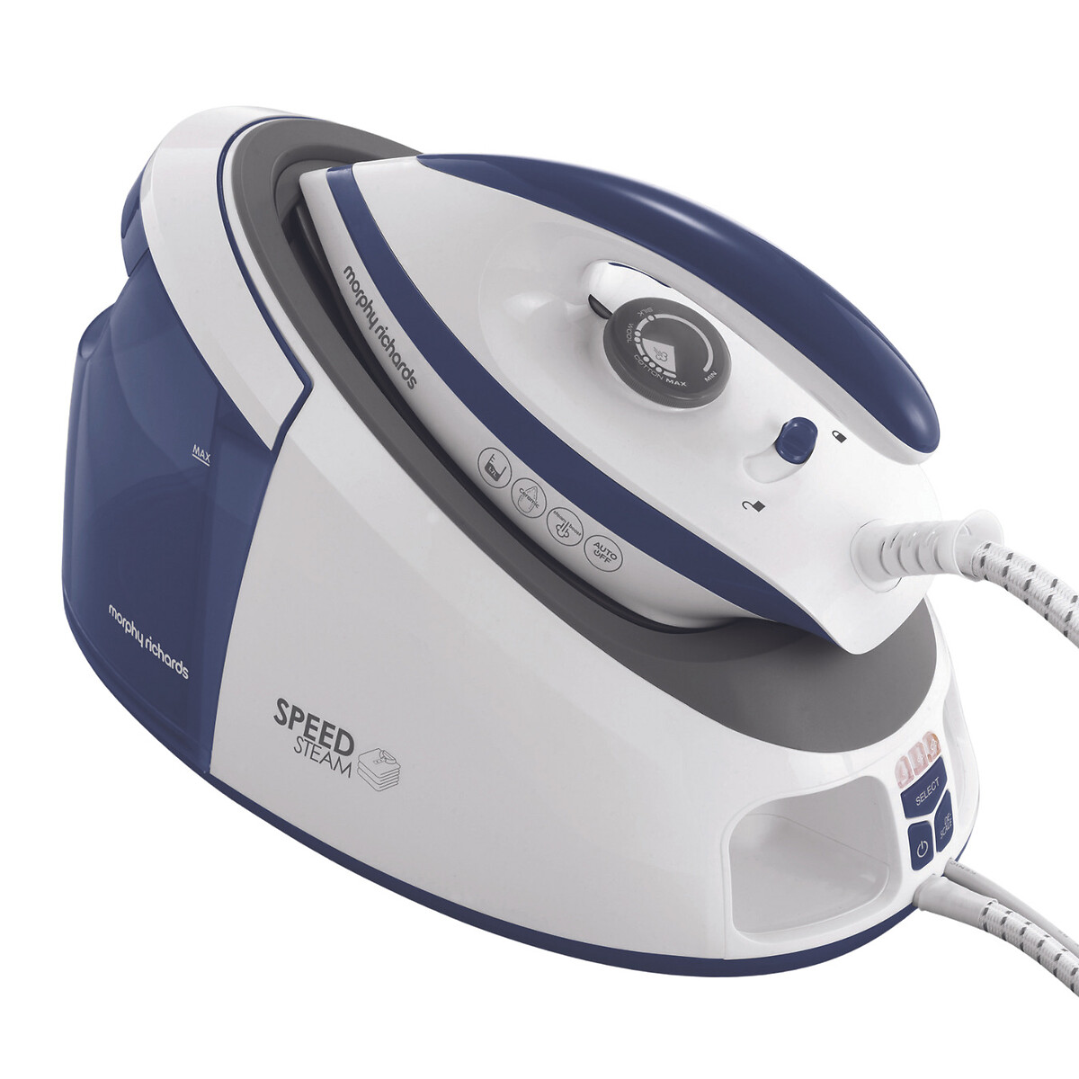 Speed Steam 3000W Steam Generator Iron - 333202 blue, MORPHY RICHARDS