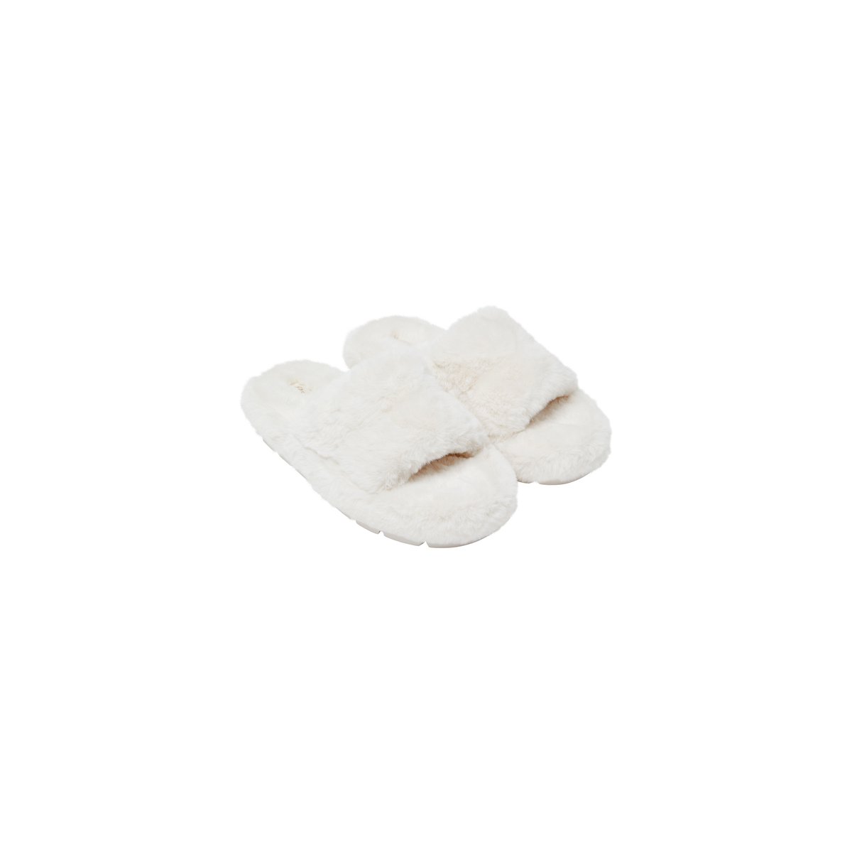 Chaussons tongs LOULOUS ecru, ETAM