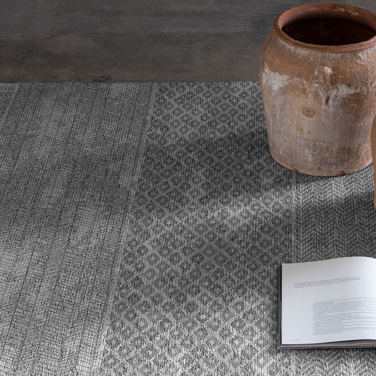 Tapis de salon - Nilo gris, RUGS&RUGS
