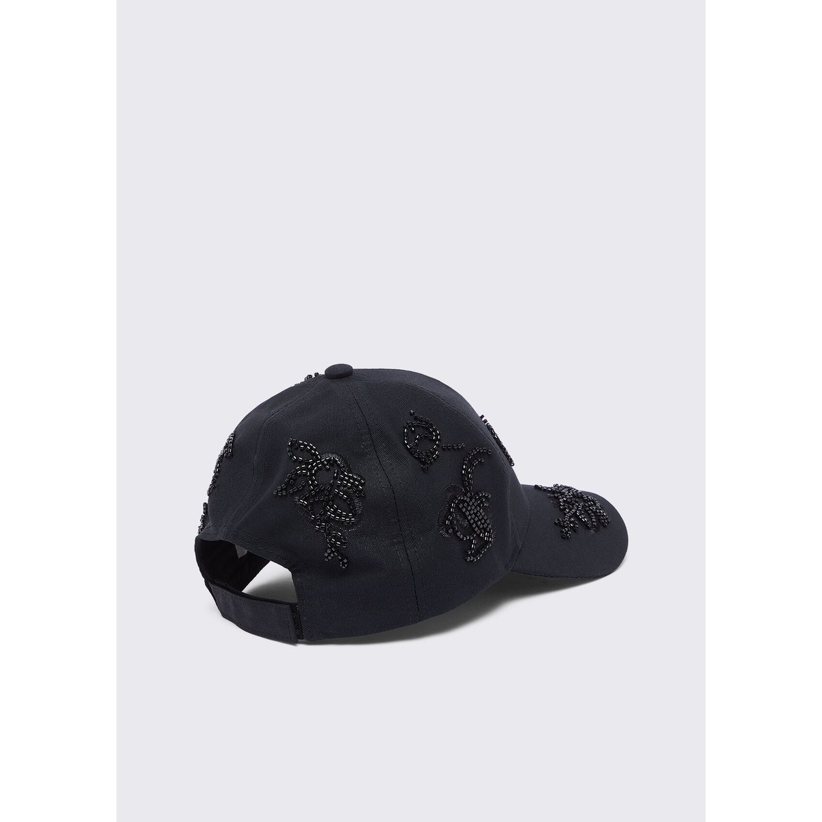 Casquette de baseball brodée noir, LIU JO