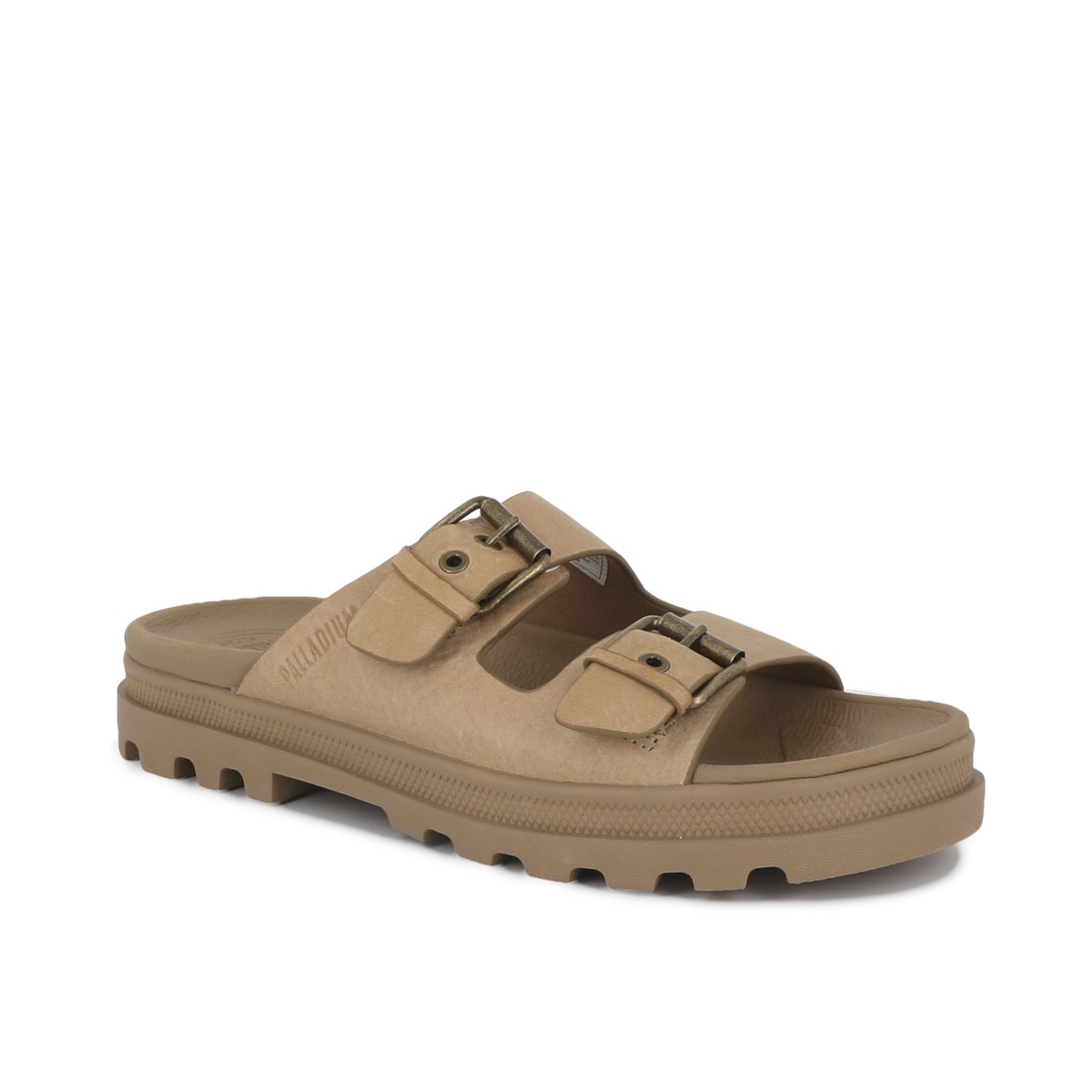 Sandales en suede DUNELITE RIVIERA LTH marron-dear brown, PALLADIUM