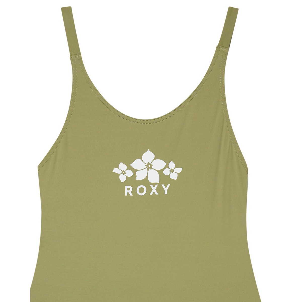 Maillot de bain une pièce SOLID ACTIVE ONE-PIECE. vert oil green, ROXY