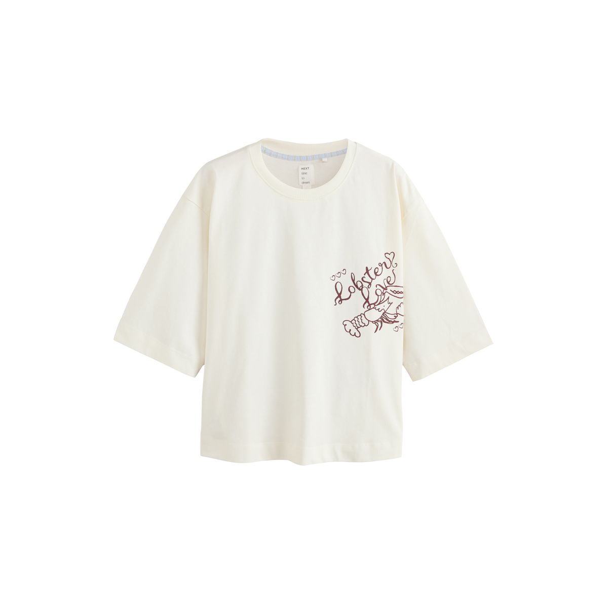Ensemble pyjama short homard à la crème, NEXT