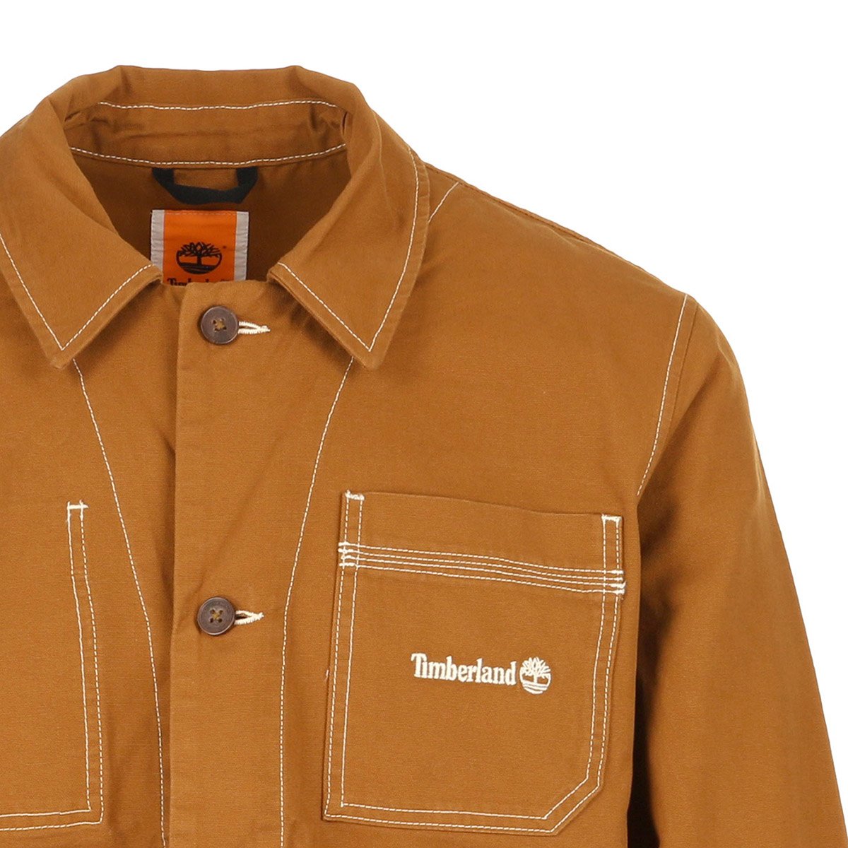 Veste CHORE CANVAS JACKET dark wheat boot, TIMBERLAND