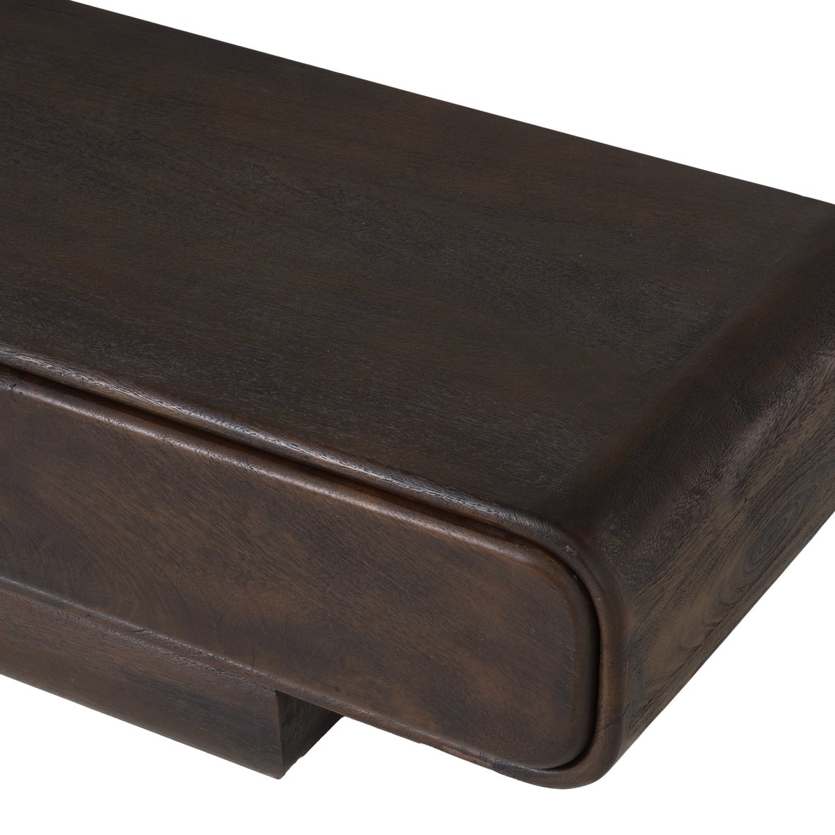 Meuble TV en bois de manguier LOOP sable, WOOOD