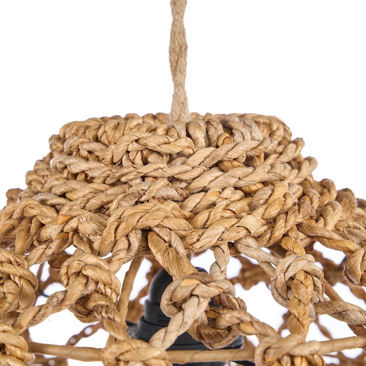 Suspension en feuille de bananier BANARA beige, BAZAR BIZAR