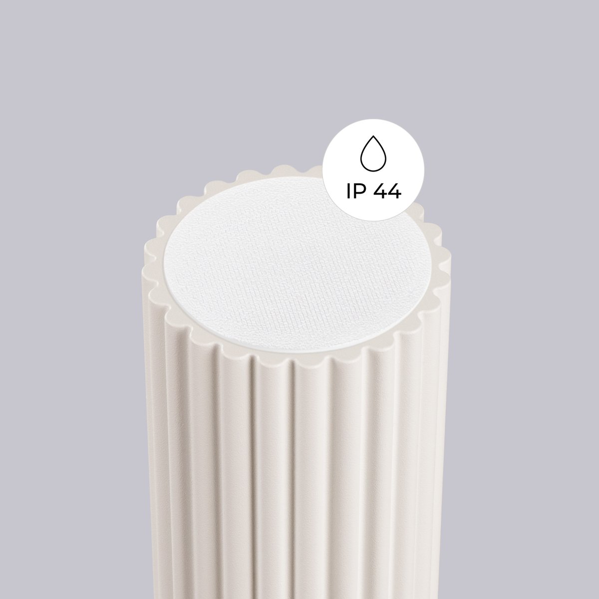 Plafonnier Aluminium Beige G9 1 Halo beige, EDEN