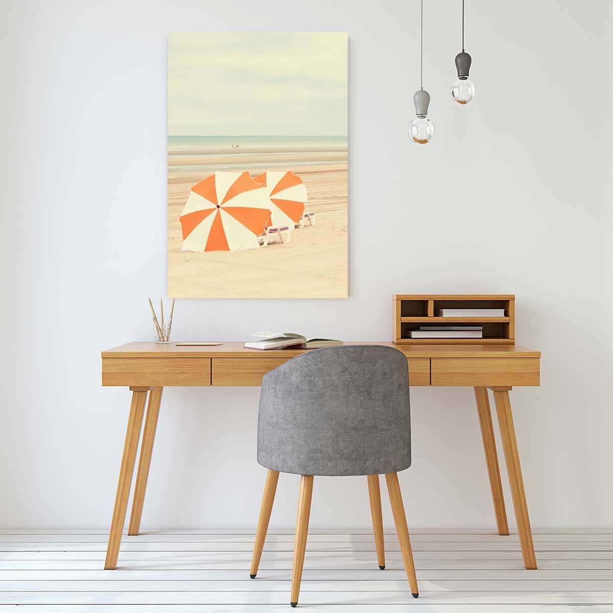 tableau sunny orange tableau alu dibond, HEXOA