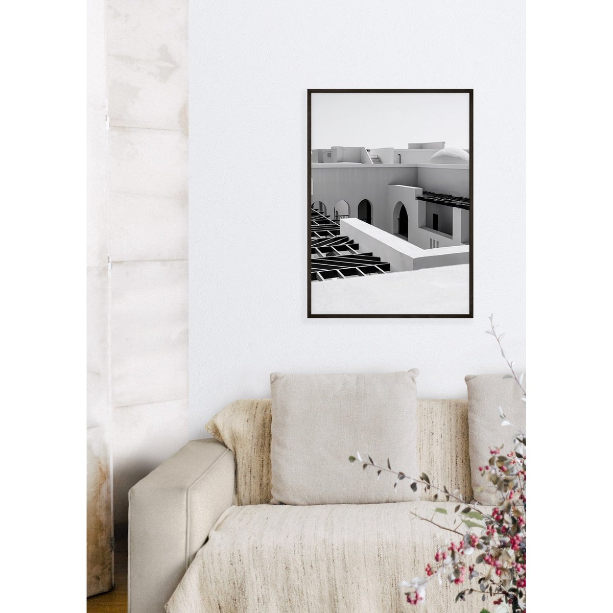Affiche Murs Noir et blanc blanc, L'AFFICHERIE