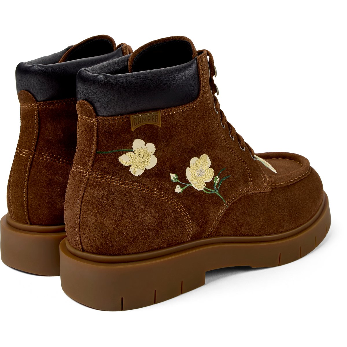 Bottines acets Alaro Suede Leather brun moyen 005, CAMPER