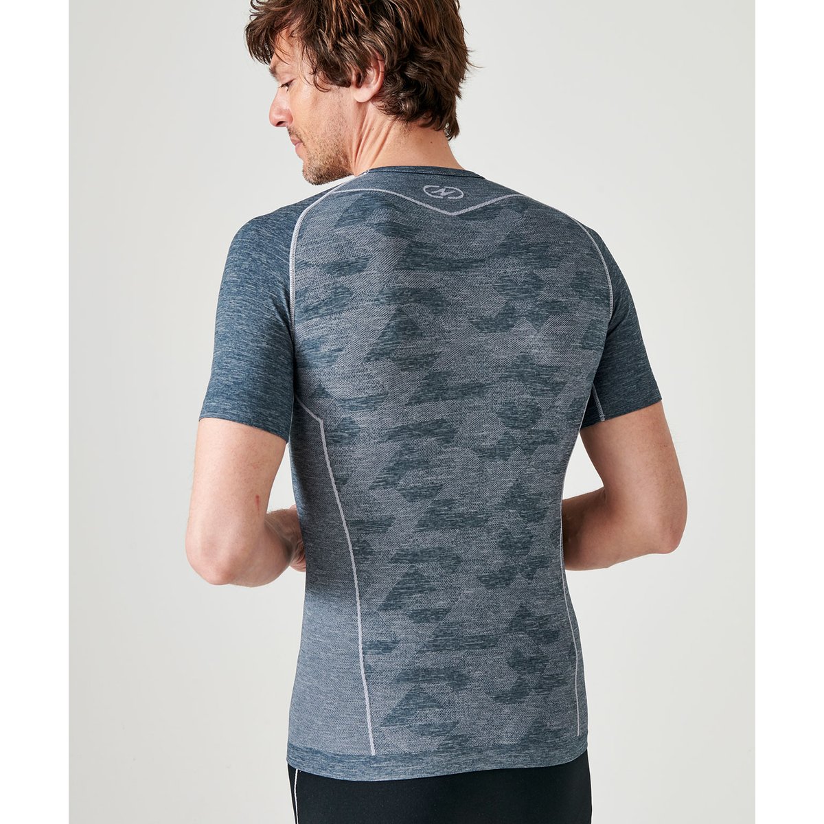 T-shirt Dynamic Climatyl gris chiné moyen, DAMART SPORT