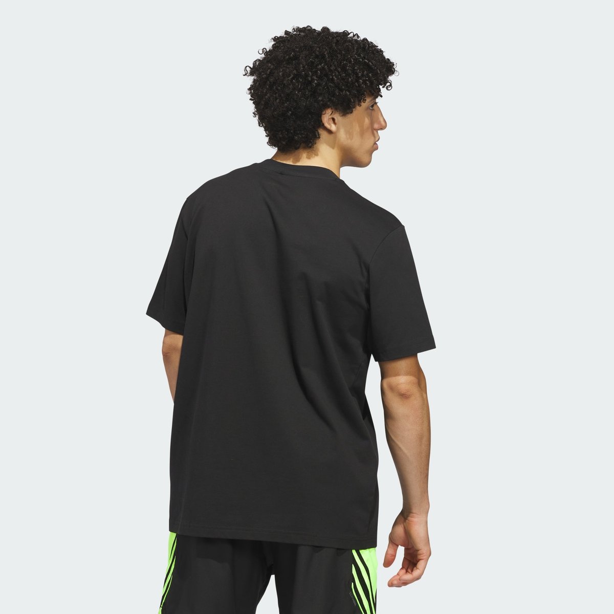 T-Shirt Adidas Basketball Graphic T-Shirt Adidas Basketball Graphic black / lucid lemon, adidas Performance