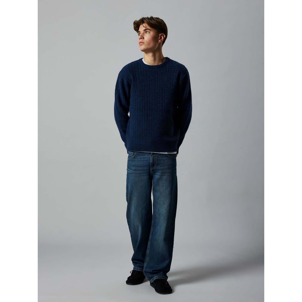 Pull En Maille navy blazer, NAME IT