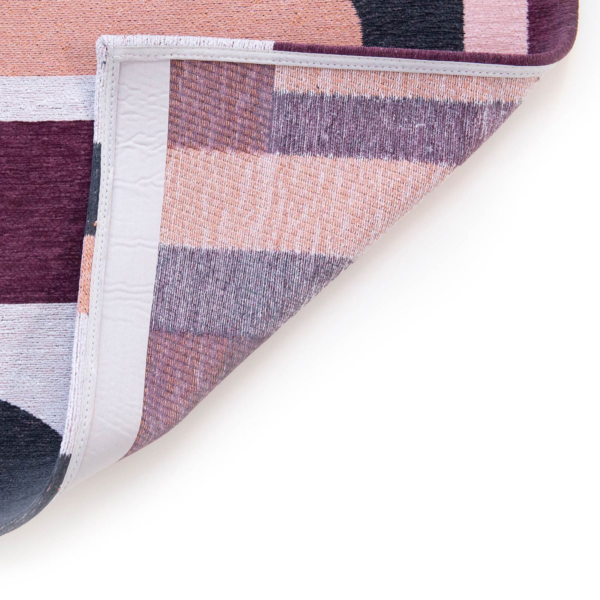 Tapis intérieur/extérieur tissé plat PINK ROCK rose, NOVATREND