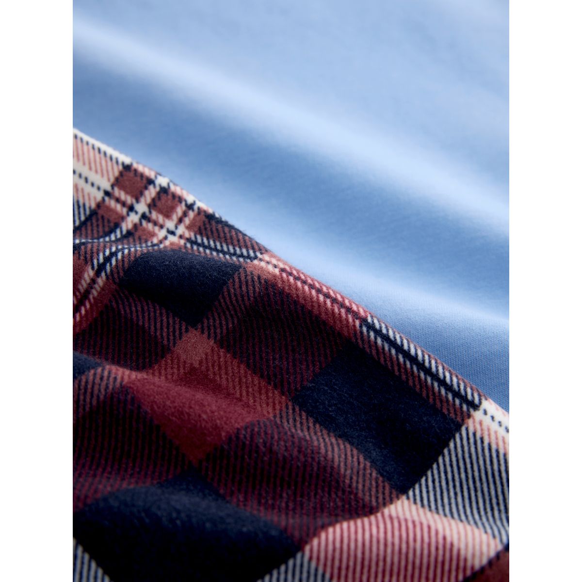 Pyjama manches courtes confortable, lot de 2 bleu/ mauve violet, NEXT