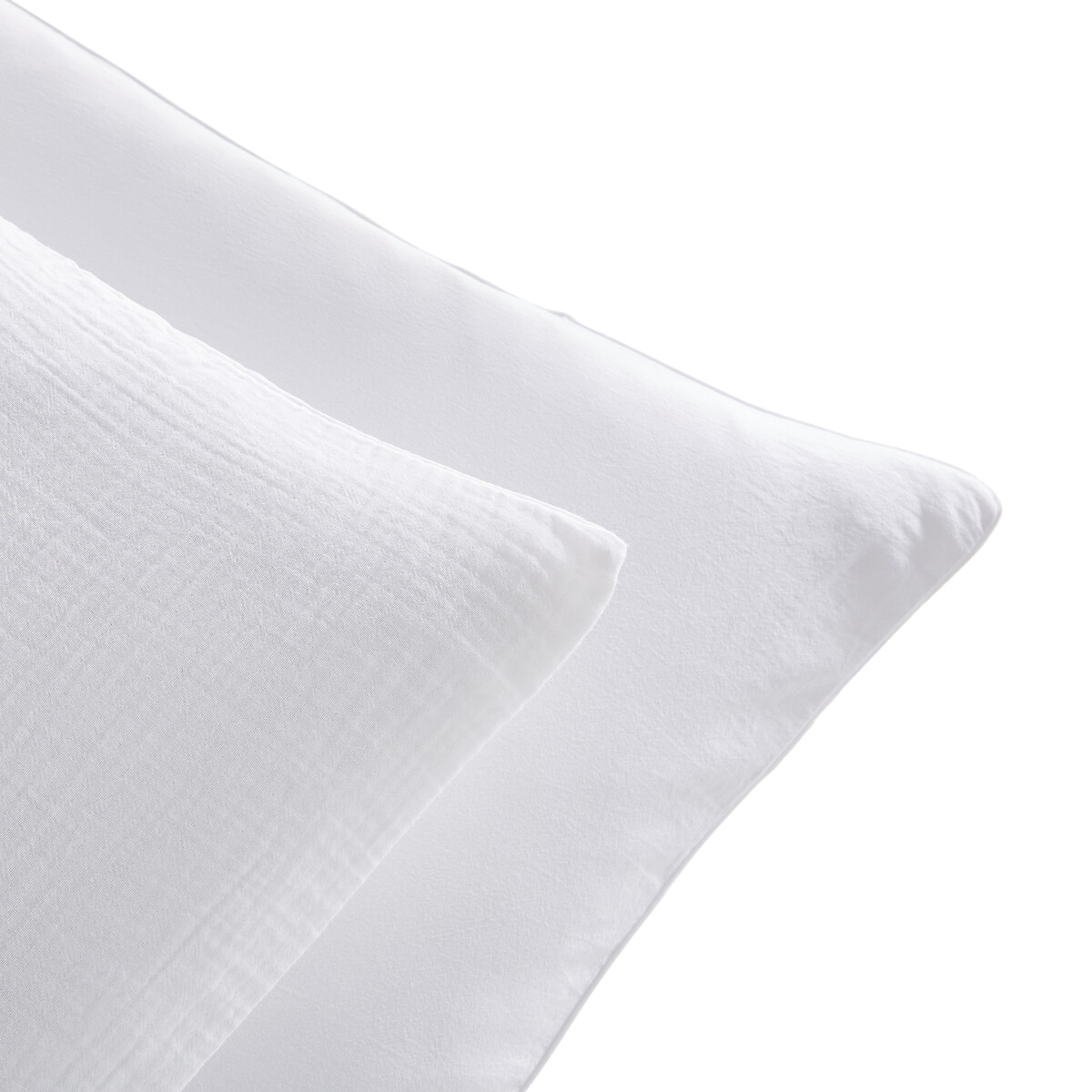 Child's Kumco Pillowcase in Washed Cotton/Muslin white, LA REDOUTE INTERIEURS