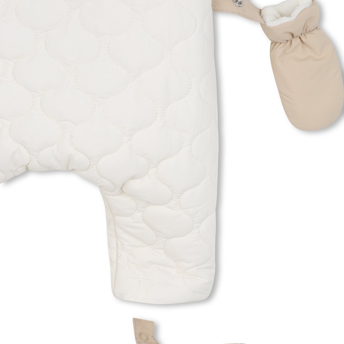 Combinaison bicolore avec fermeture éclair ivoire, TIMBERLAND