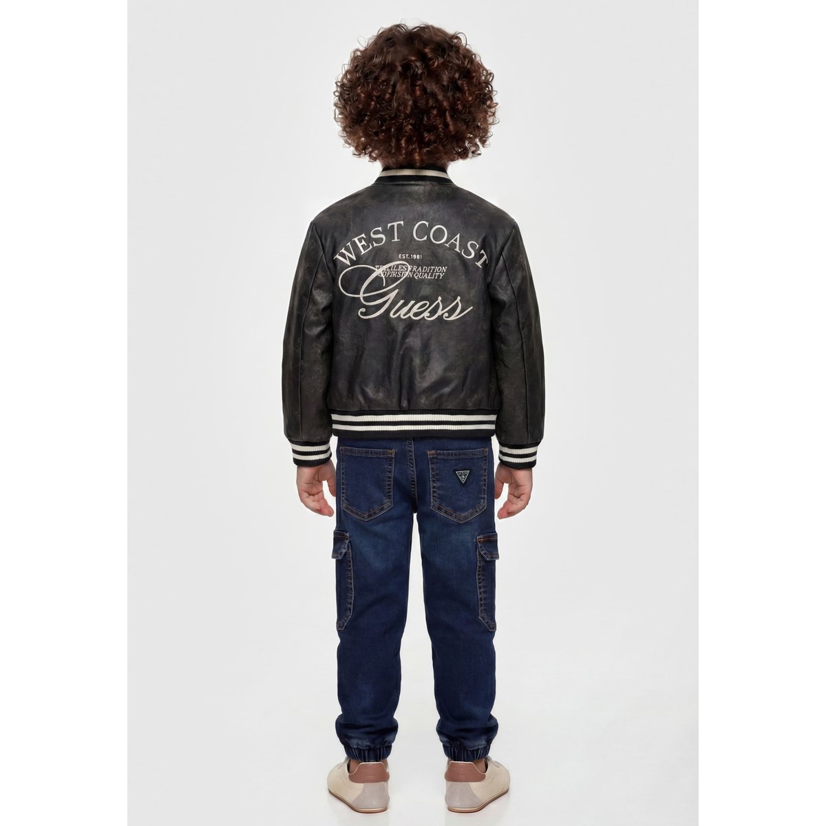 Veste Bomber Matelassée noir, GUESS KIDS