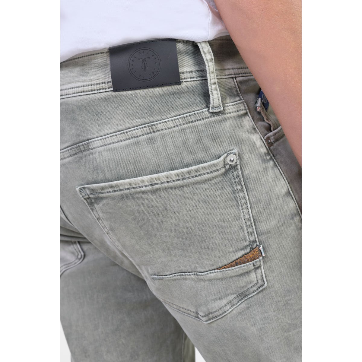 Bermuda short en jeans JOGG OC grey / khaki, LE TEMPS DES CERISES